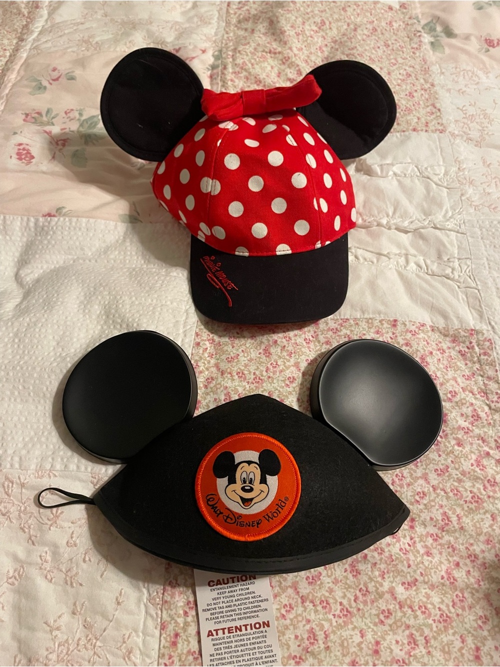 Disney Ears and Minnie Mouse ball cap
